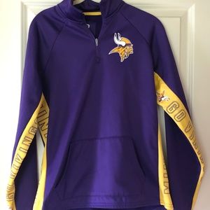 MN Vikings 1/4 zipper pullover